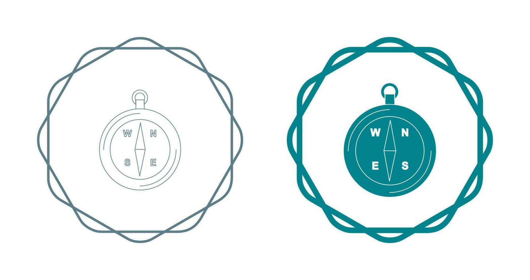Compass Vector Icon