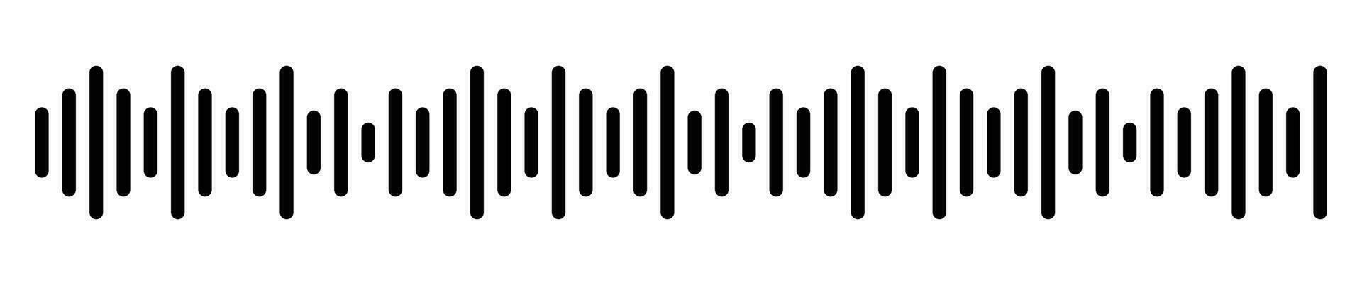 sound wave frequency song voice vector