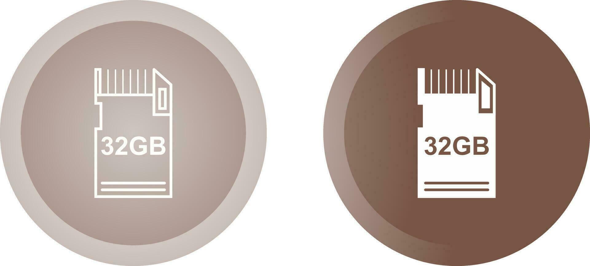 Data Storage Vector Icon