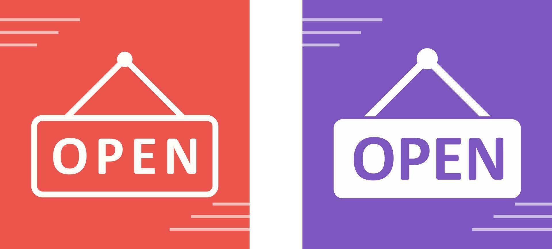 Open Vector Icon