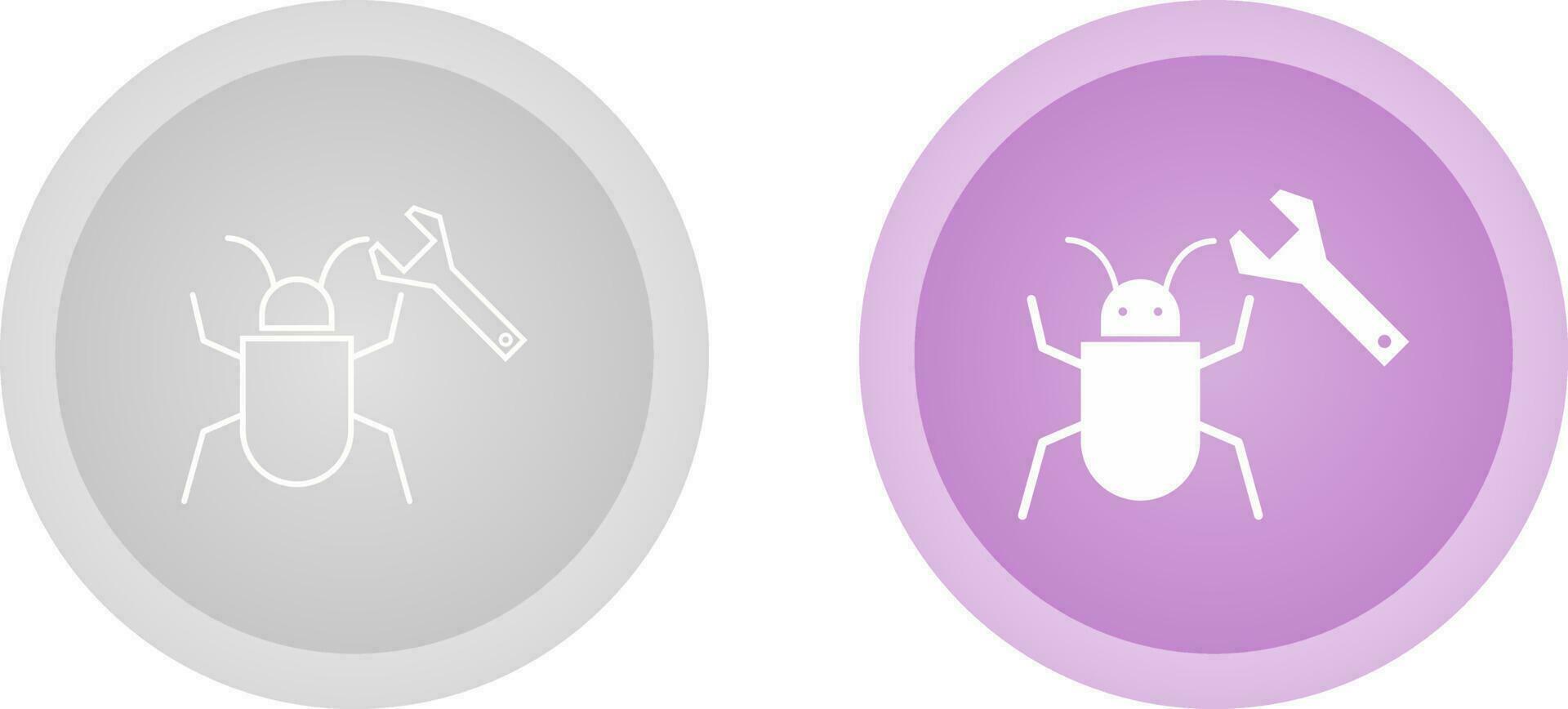 Bug Fixing Vector Icon