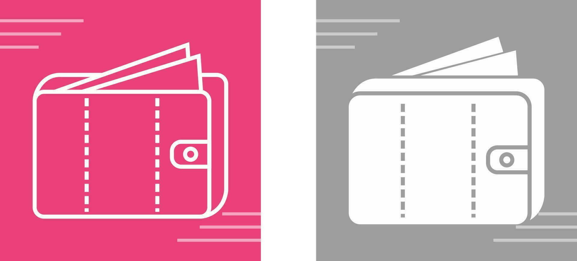 Mony in voilet Vector Icon