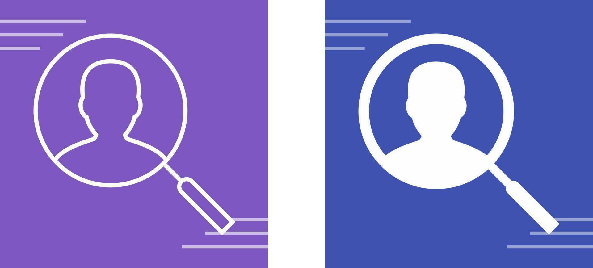 Find User Vector Icon