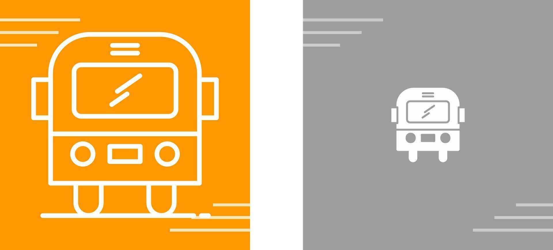 School Bus Vector Icon