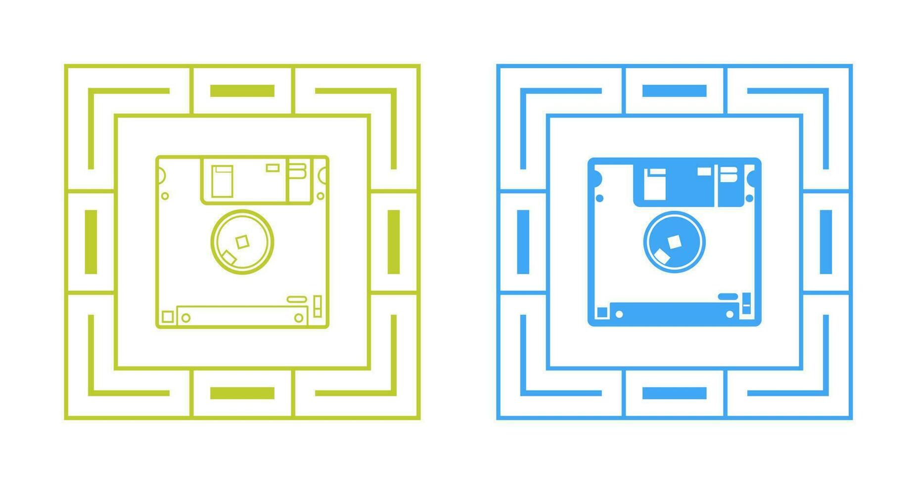 Diskette Vector Icon