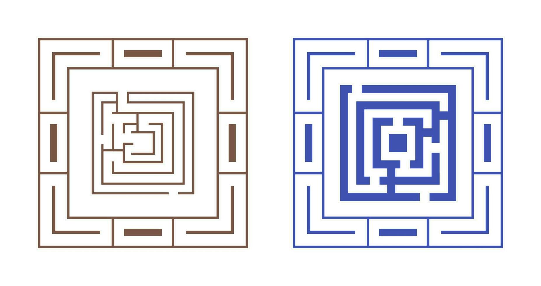 Maze Vector Icon