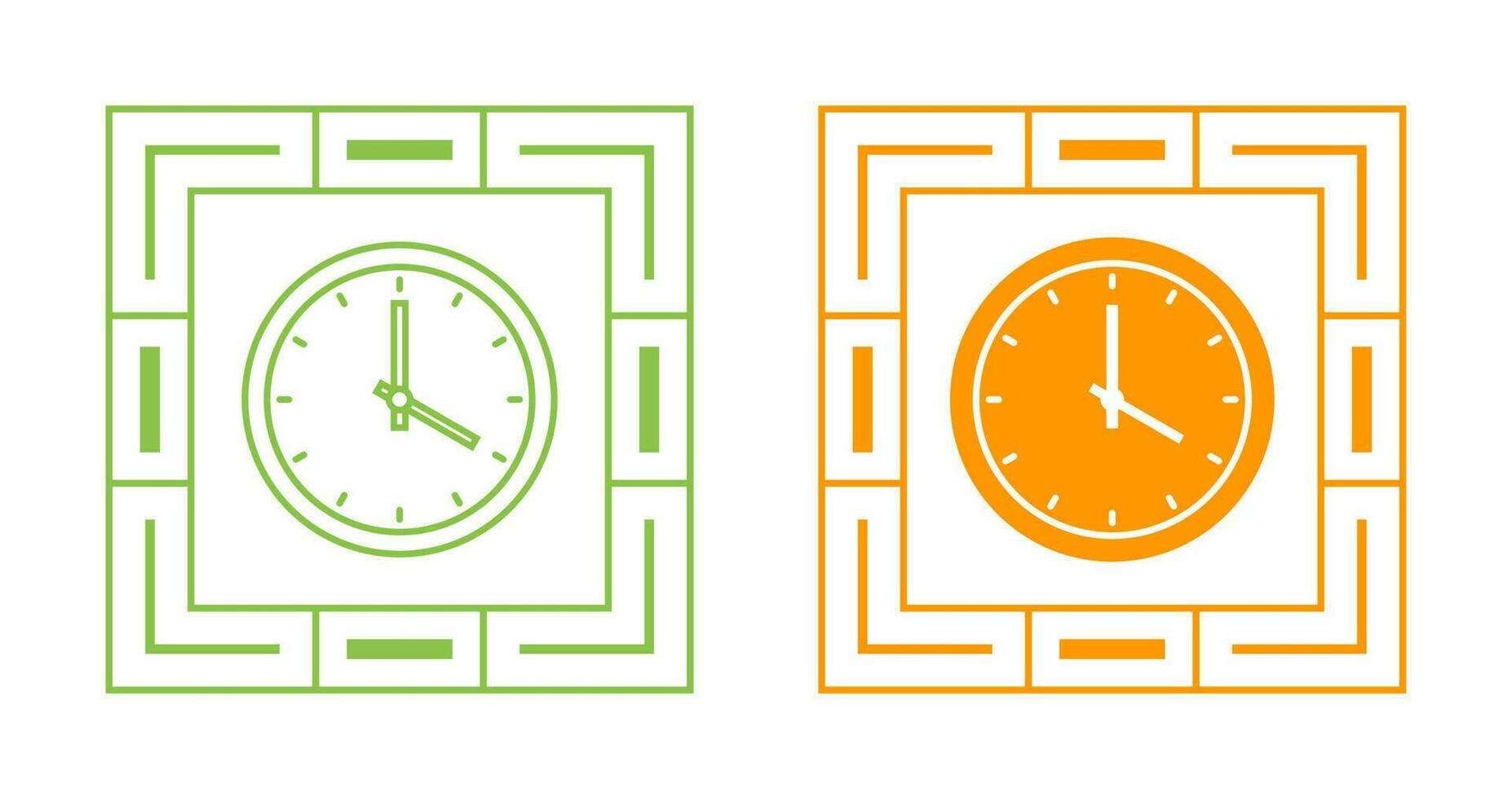 Clock Vector Icon