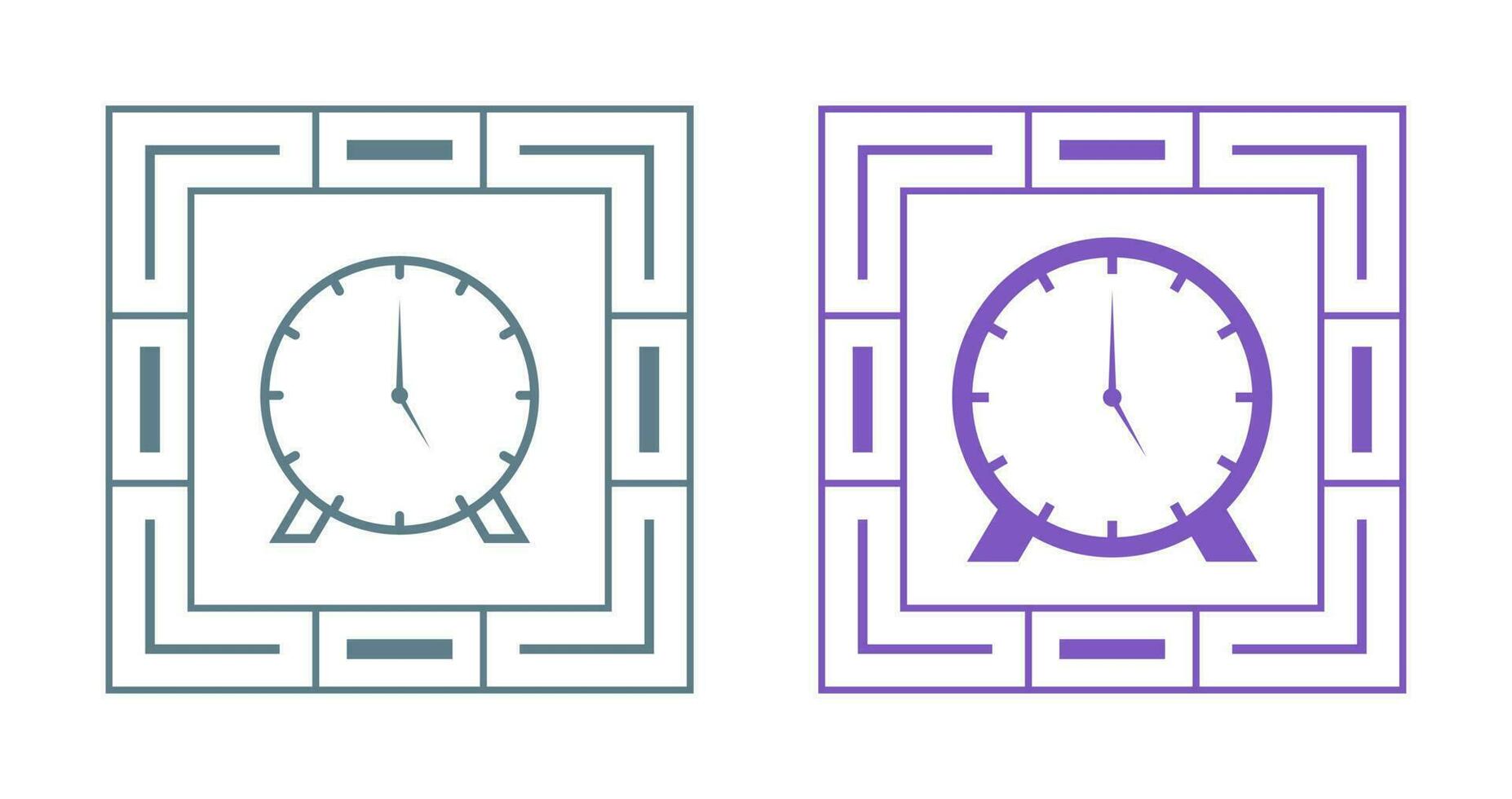 Clock Vector Icon