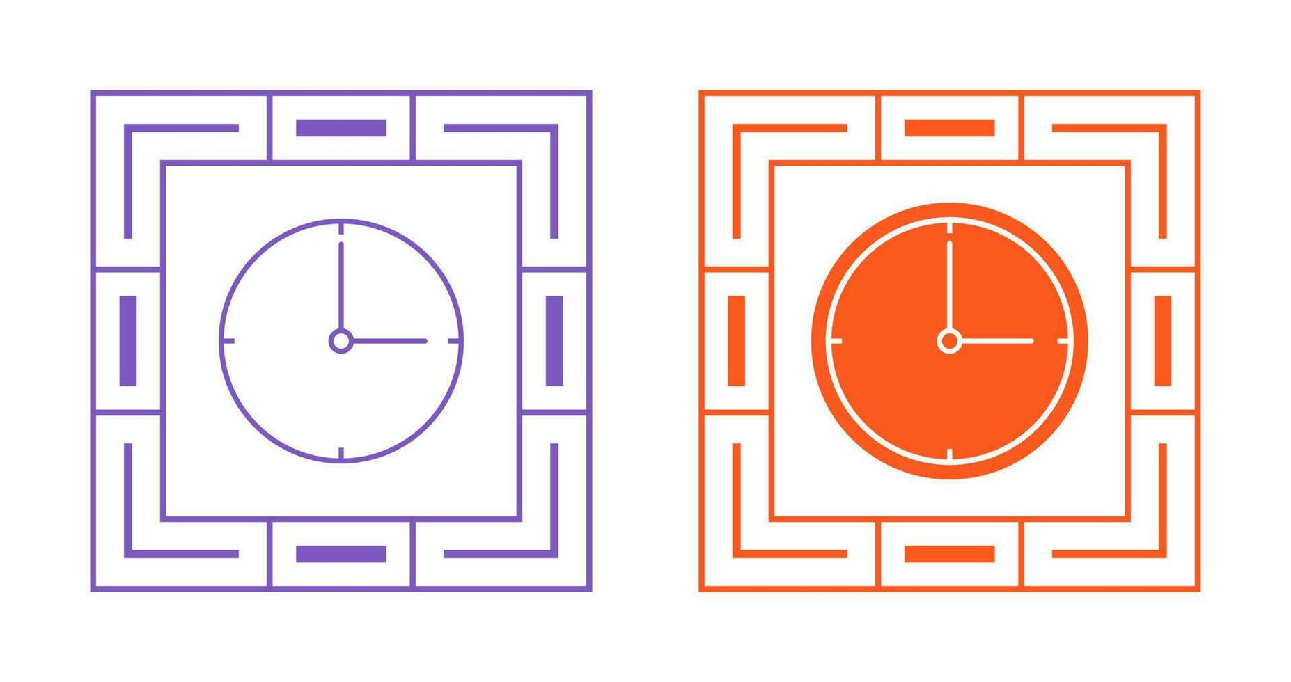 Clock Vector Icon