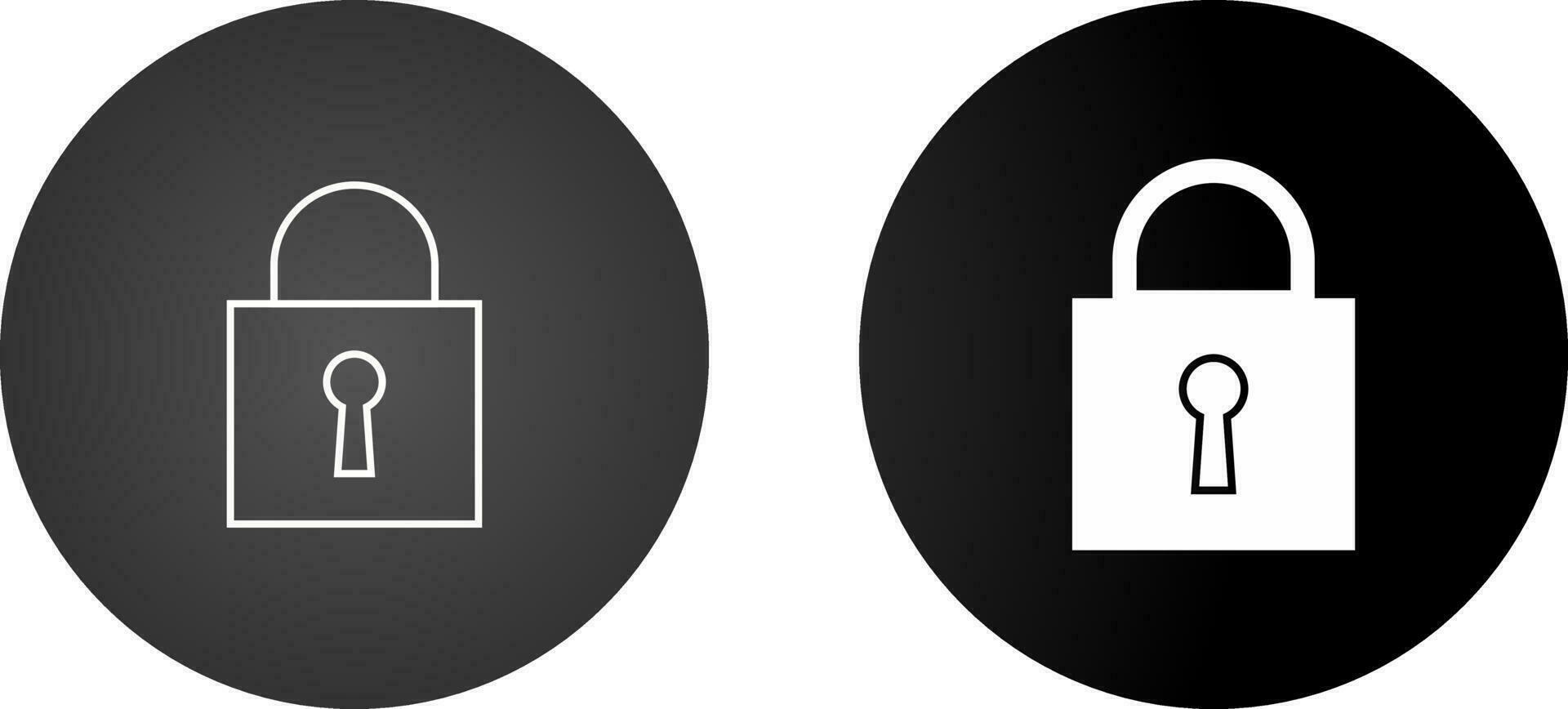 Closed Padlock Vector Icon