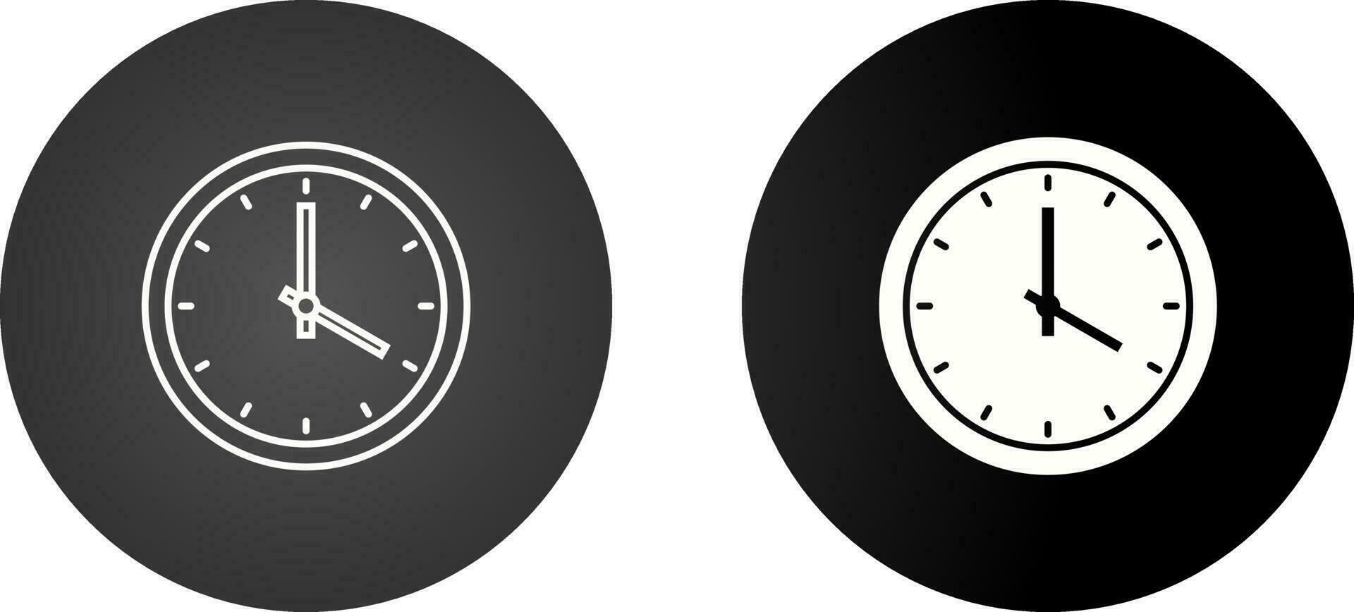 Clock Vector Icon
