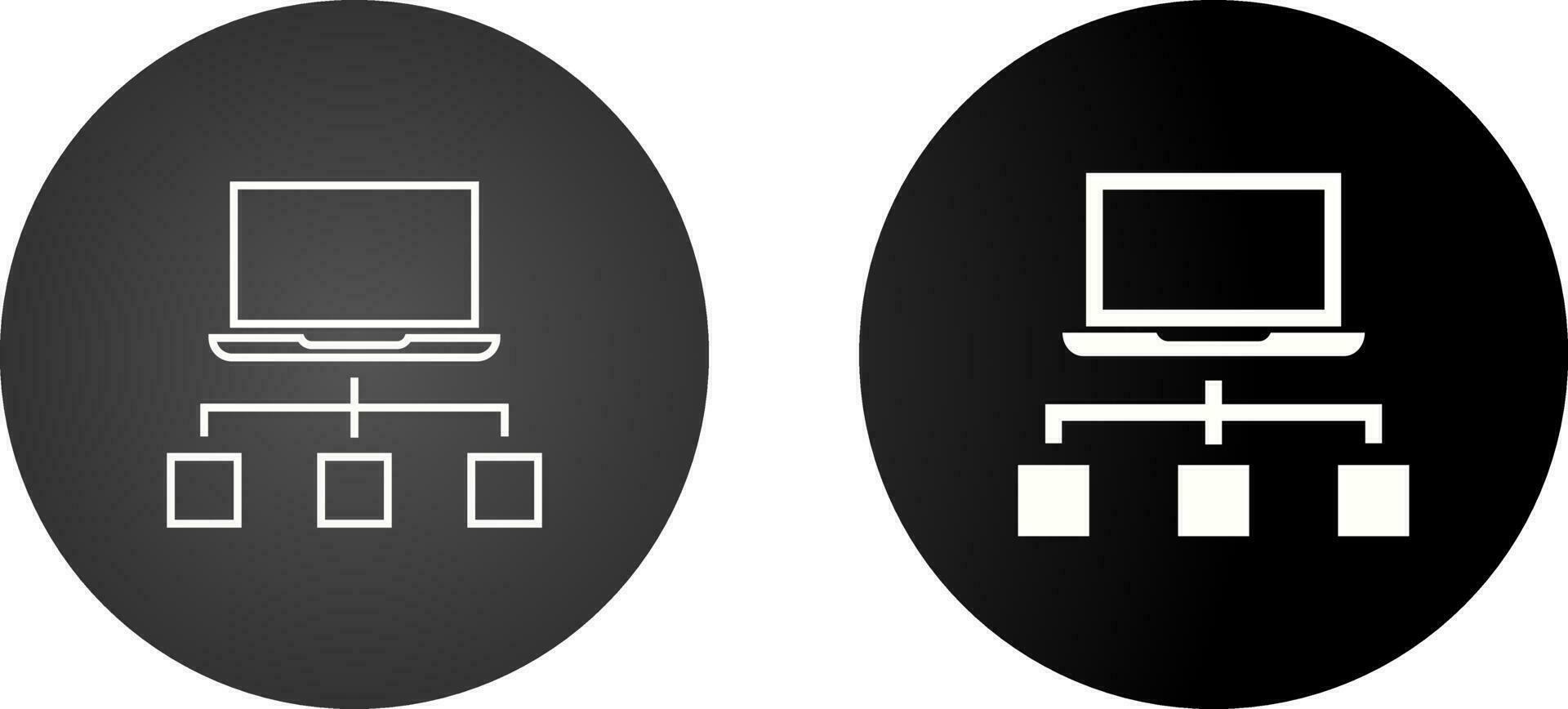 System Connection Vector Icon
