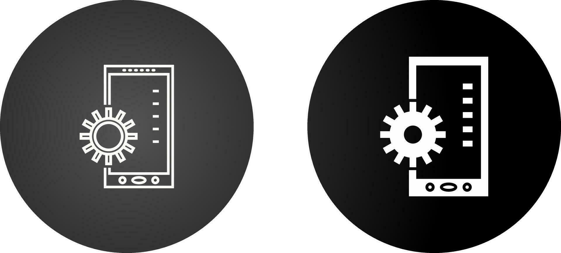 Mobile app Developing Vector Icon