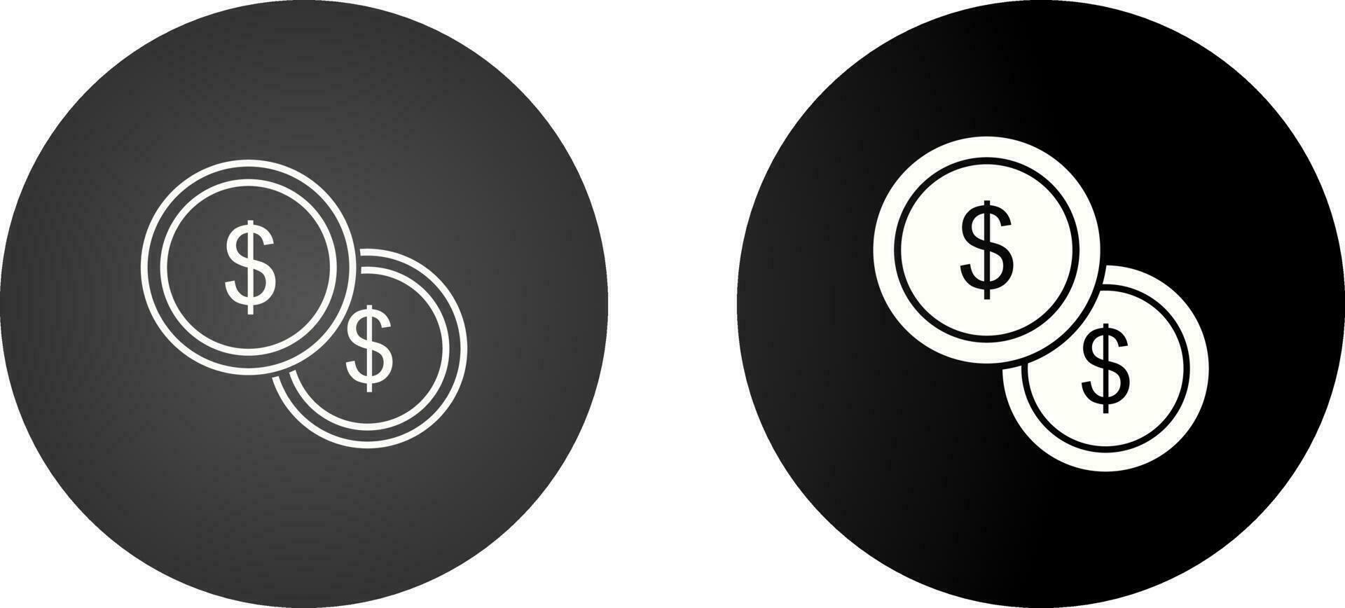 Coins Vector Icon