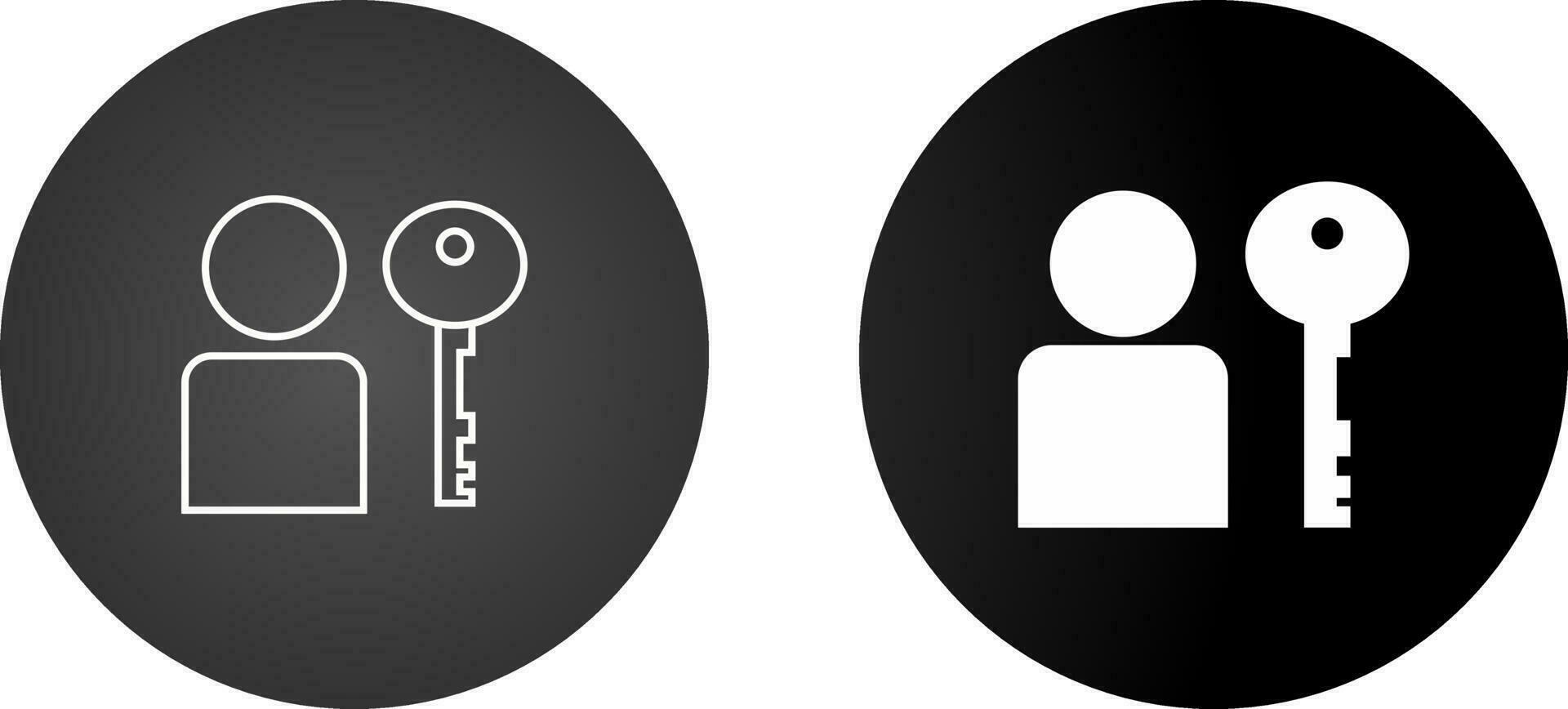 User Authentication Vector Icon