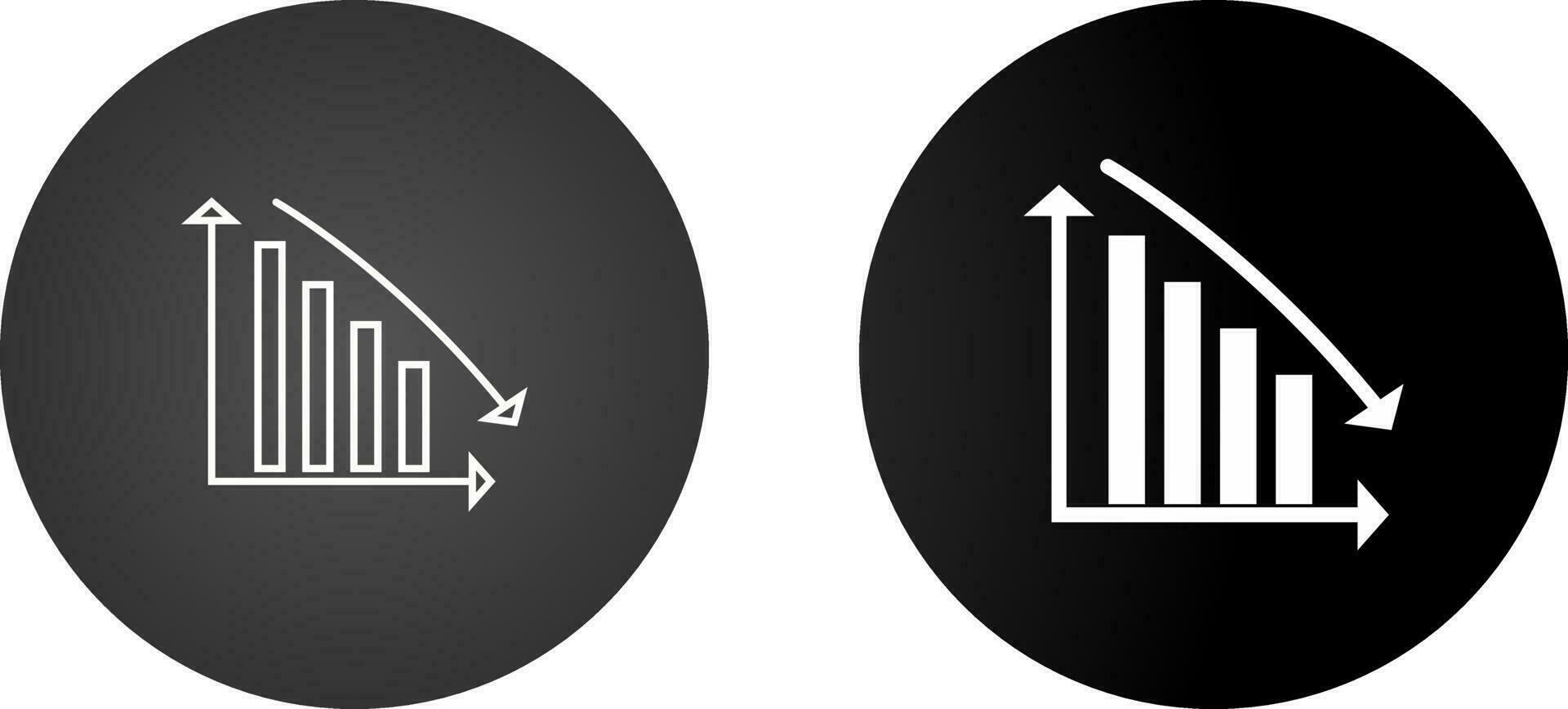 Descending bar Vector Icon