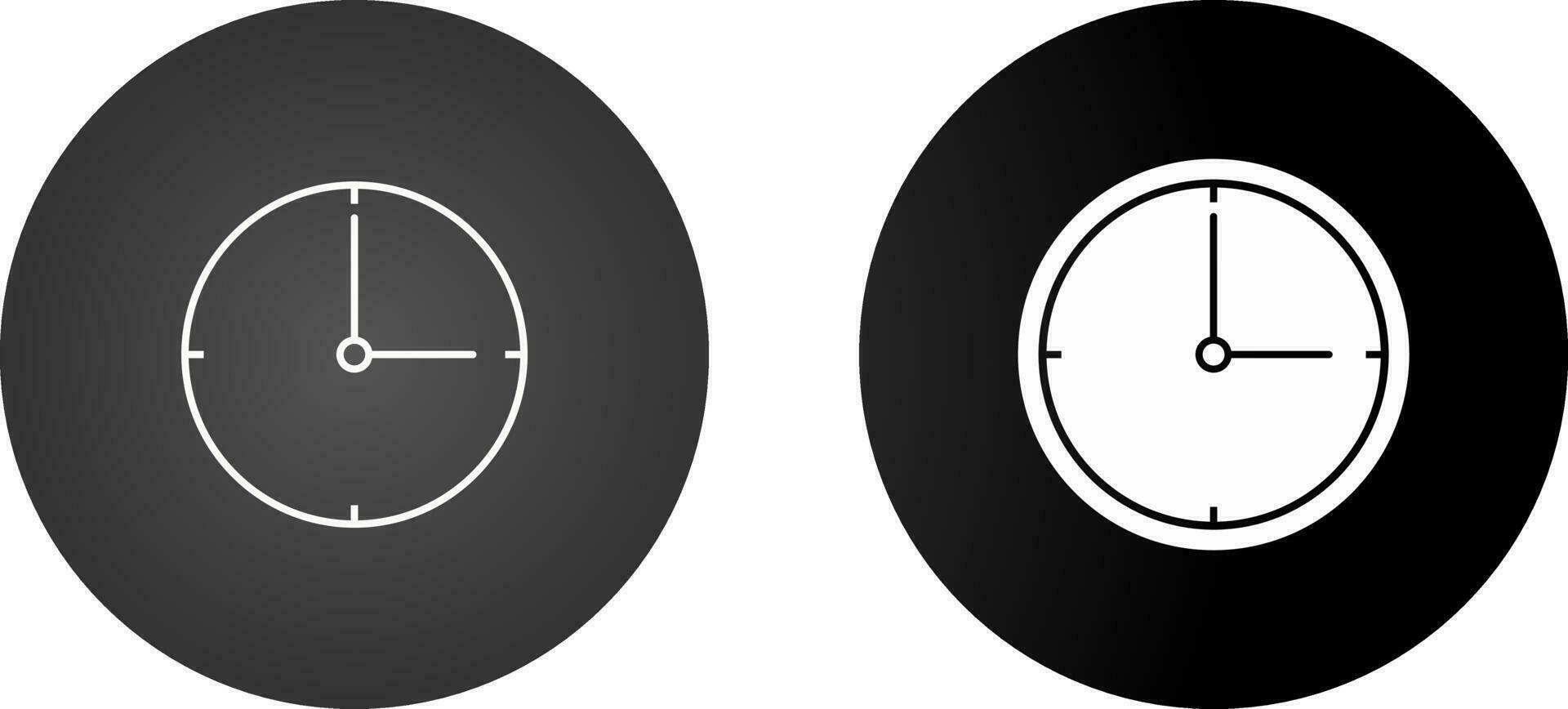 Clock Vector Icon