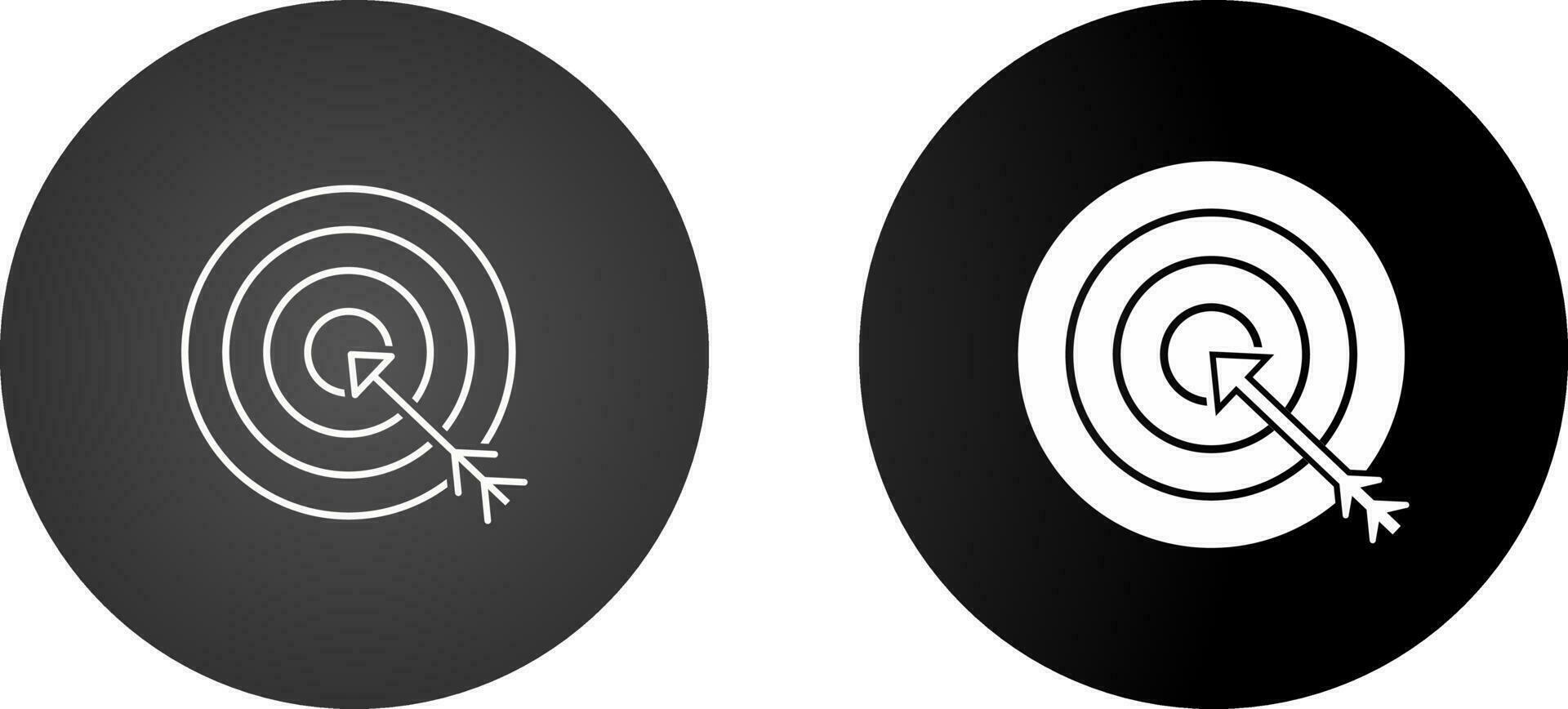 Economic Target Vector Icon