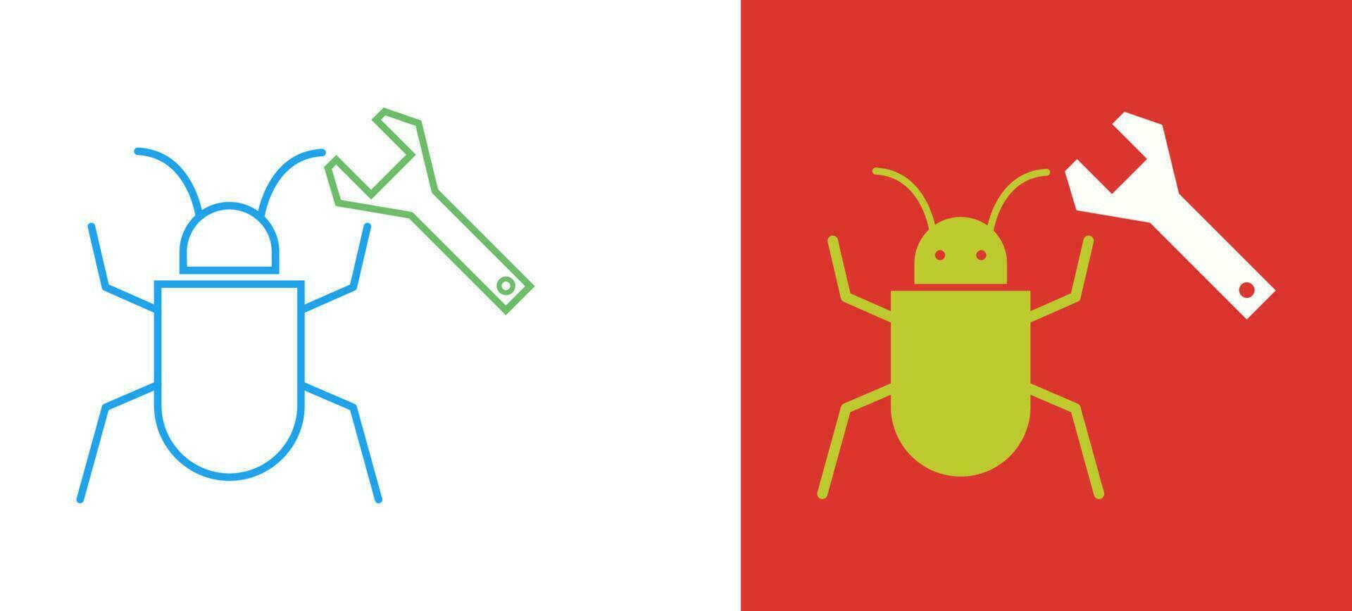 Bug Fixing Vector Icon