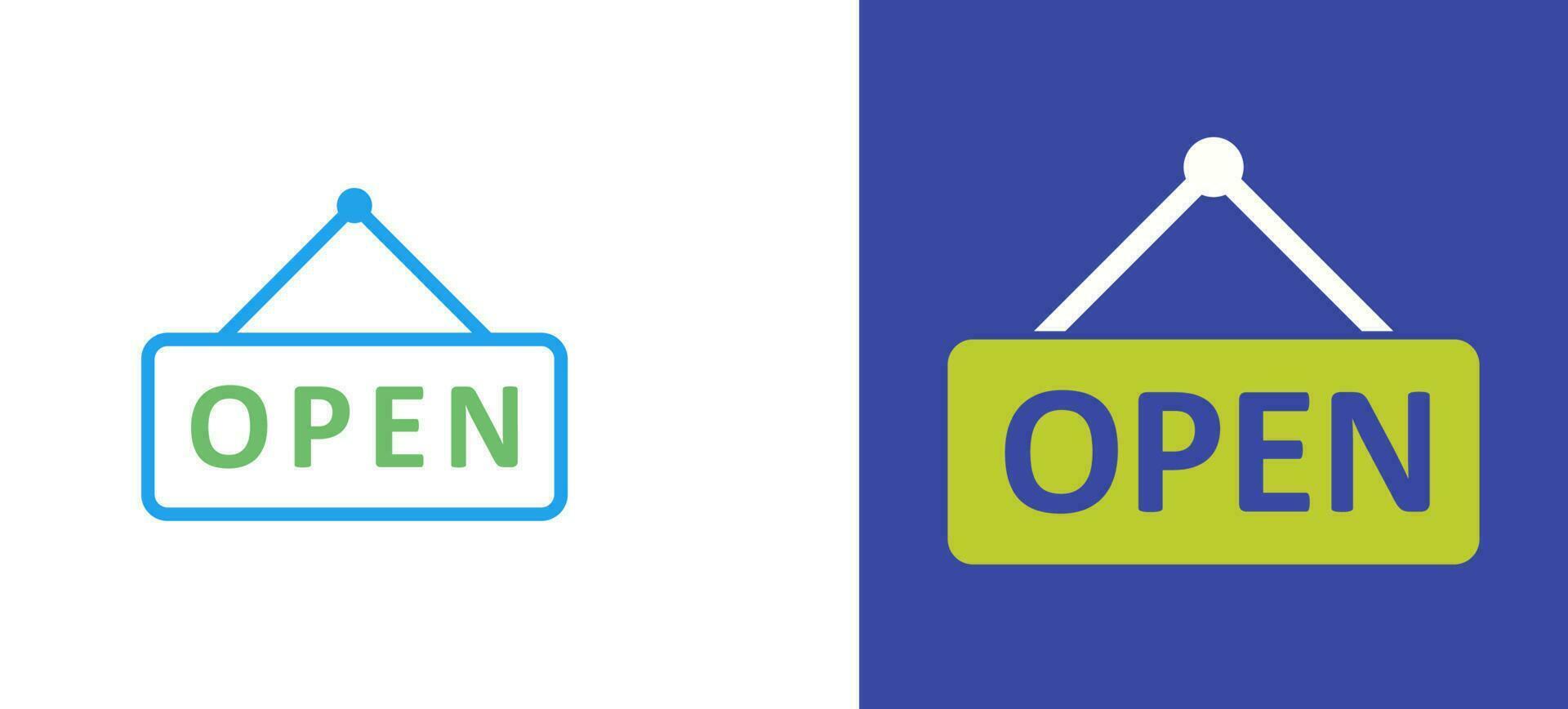 Open Vector Icon