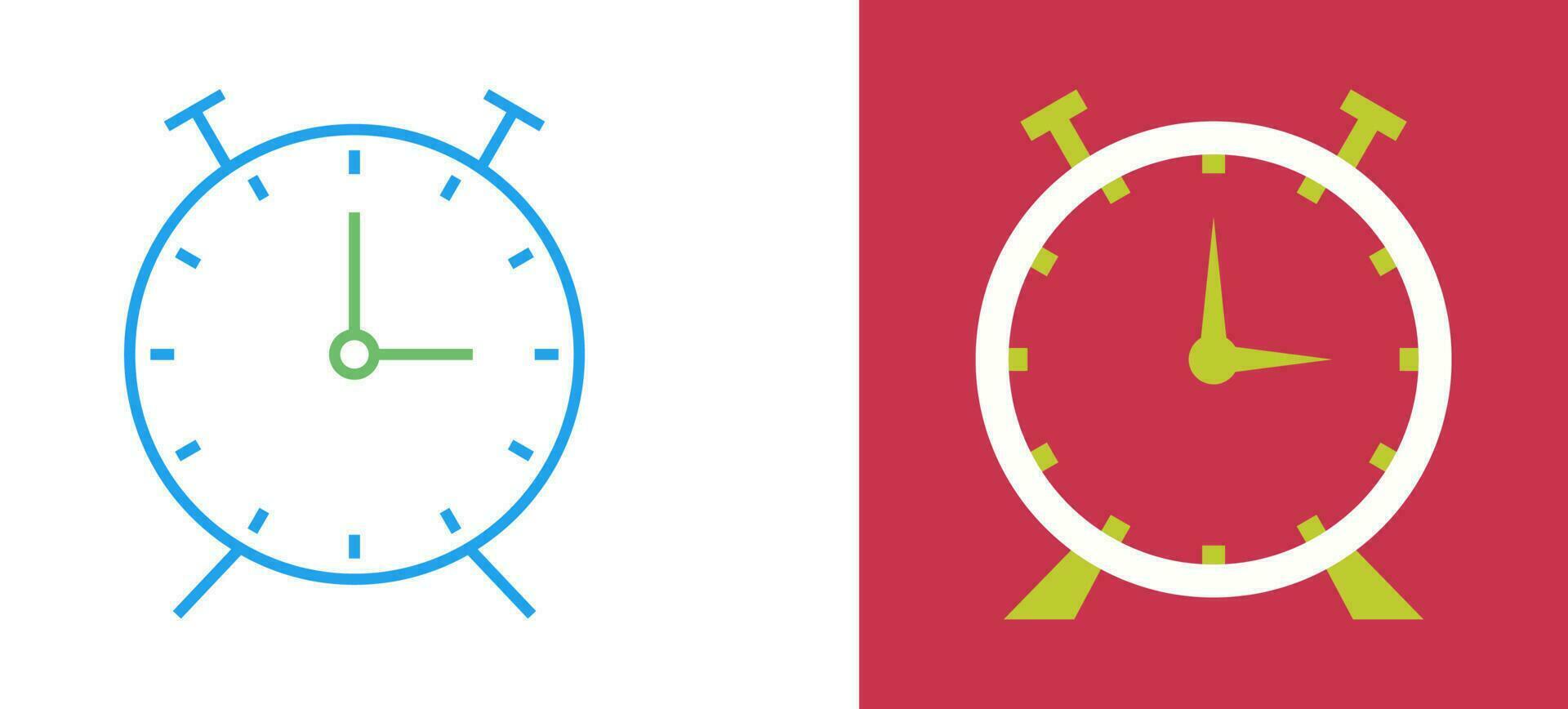 icono de vector de reloj