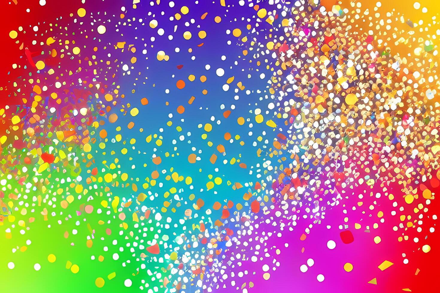 colorful confetti fancy background photo