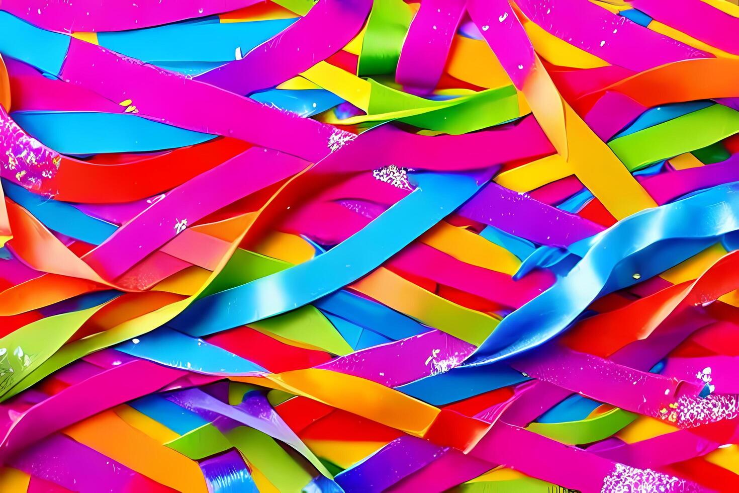 colorful confetti fancy background photo