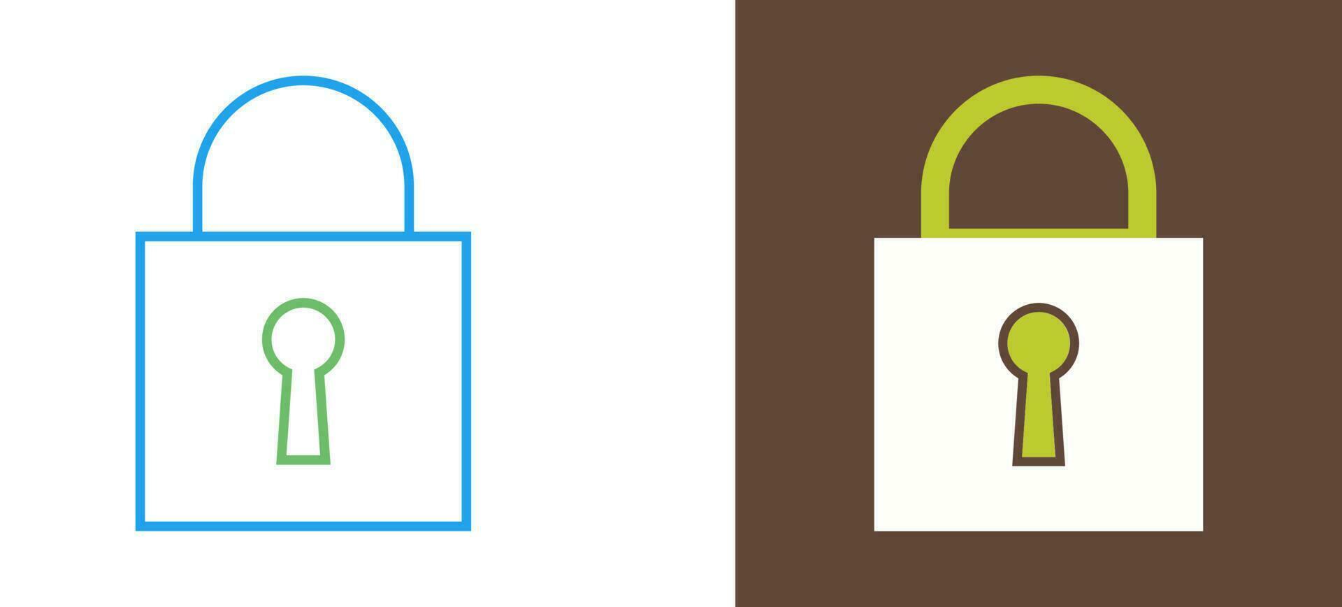 Closed Padlock Vector Icon