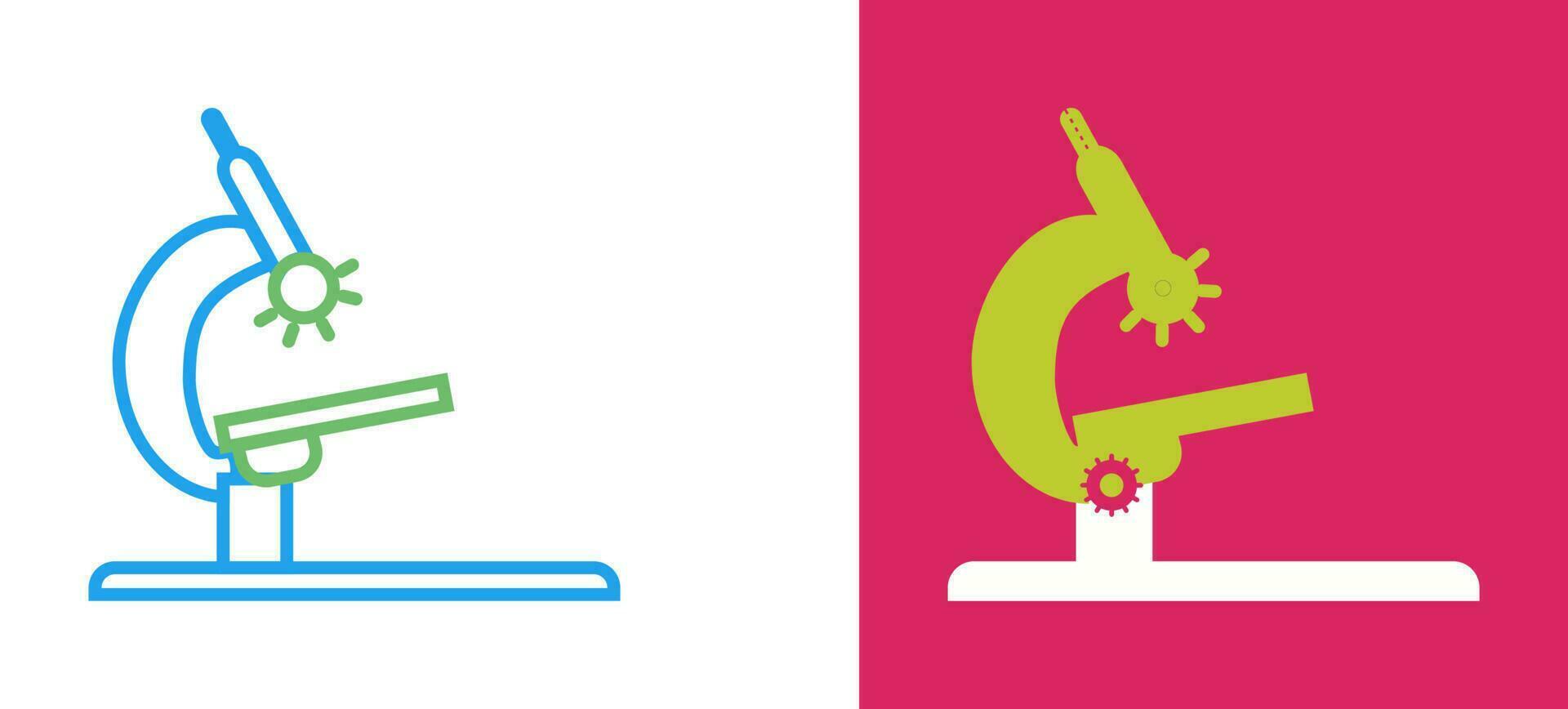 Microscope Vector Icon