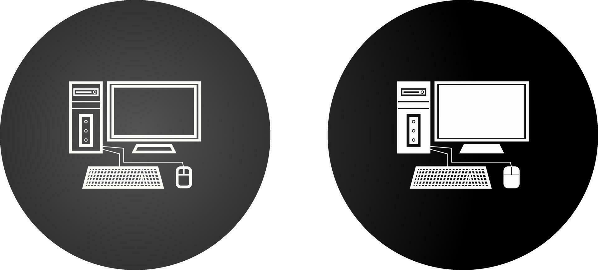 Computer Vector Icon