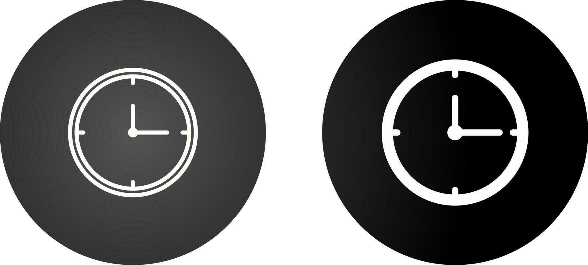 Clock Vector Icon