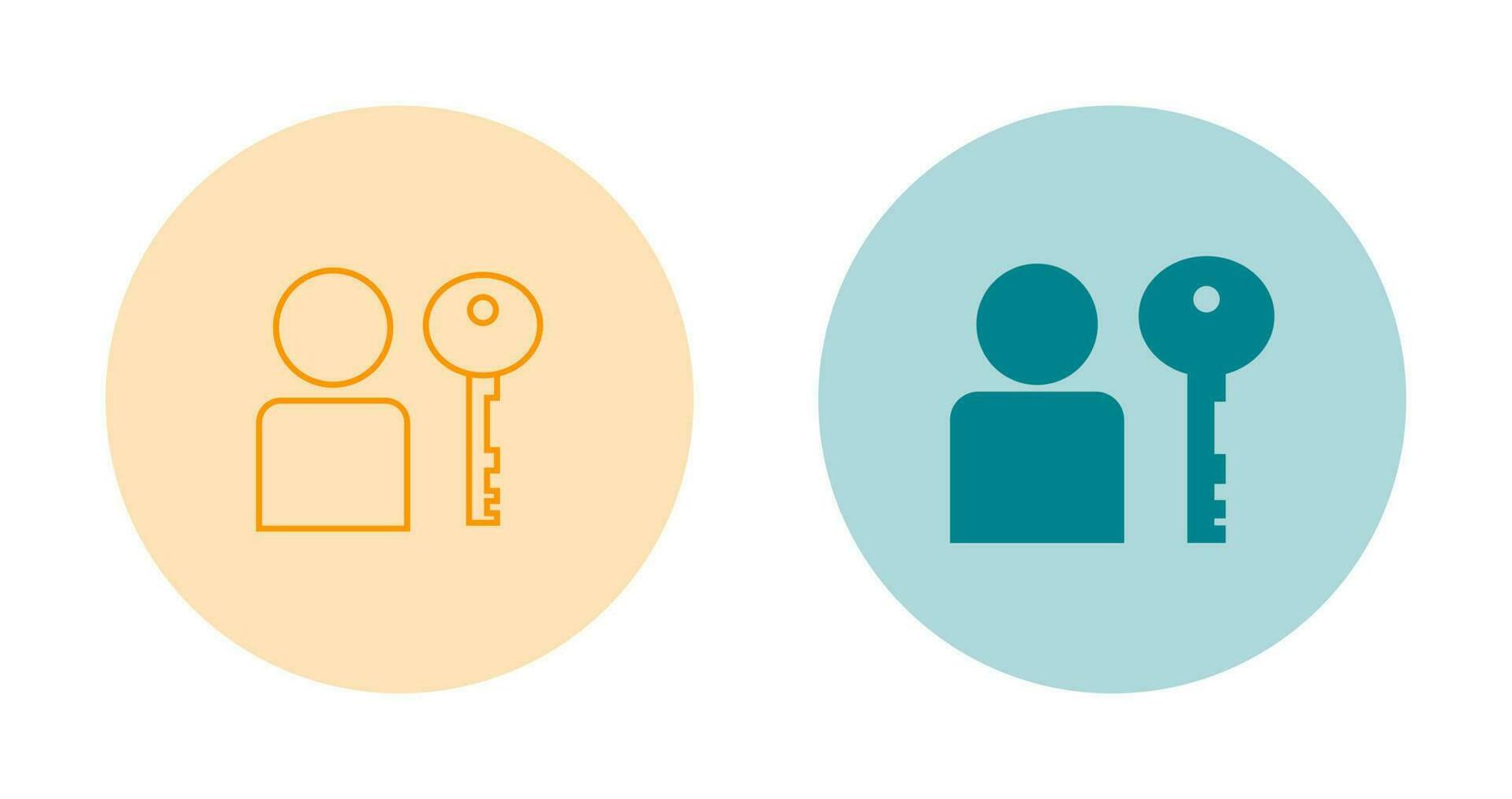 User Authentication Vector Icon