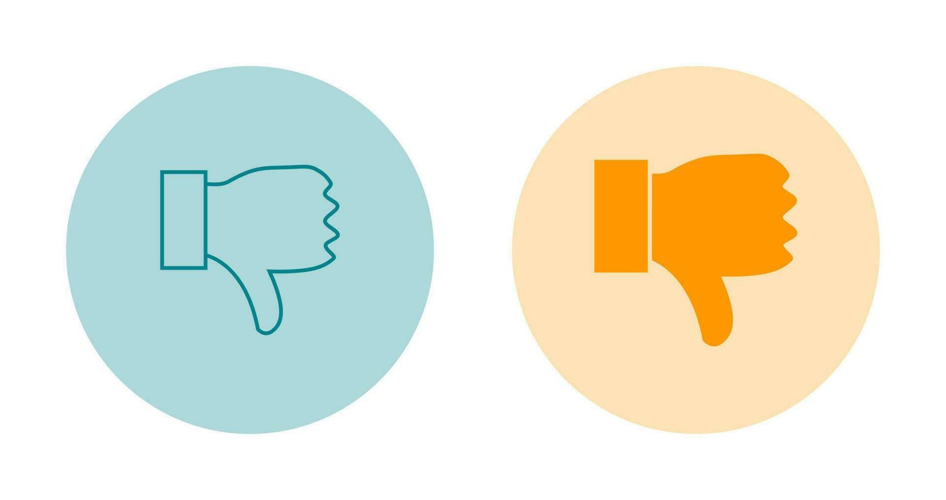 Dislike Vector Icon