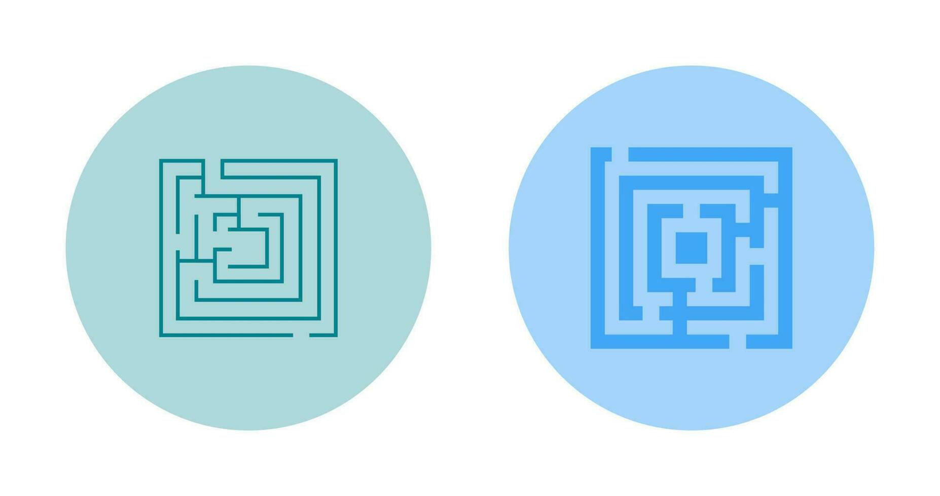 Maze Vector Icon