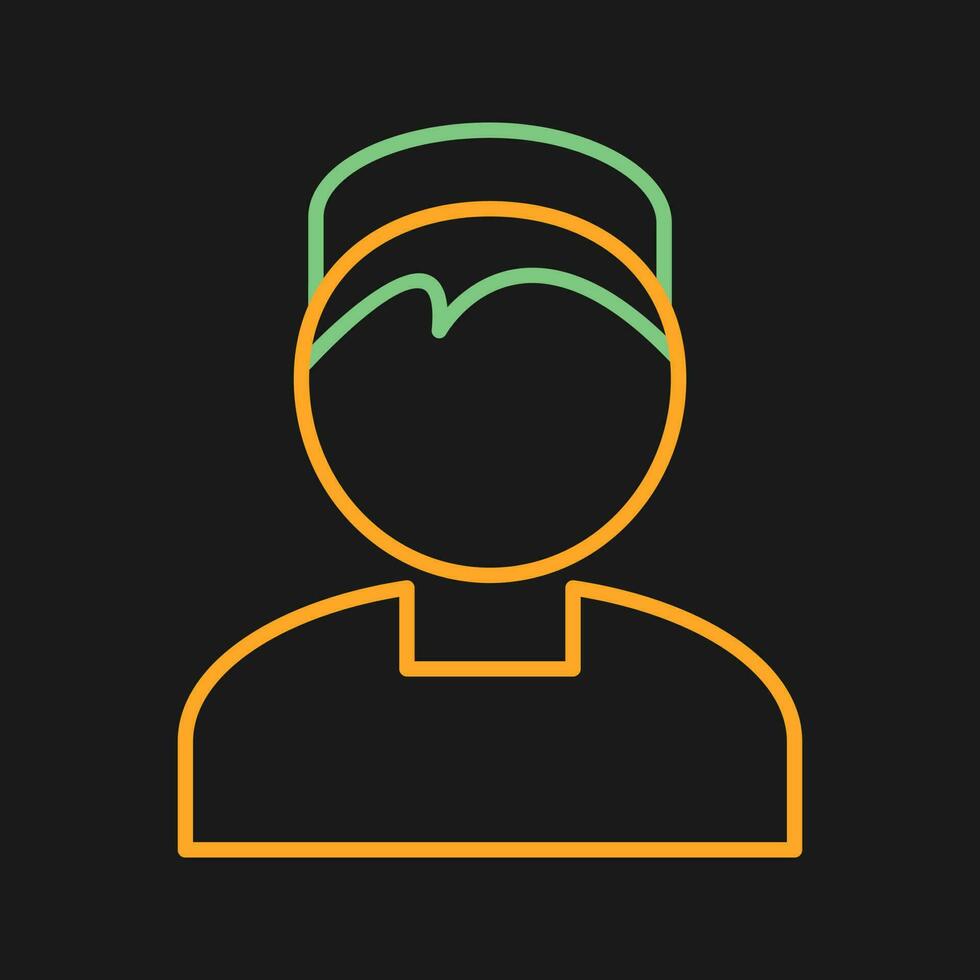 Islamic Man Vector Icon