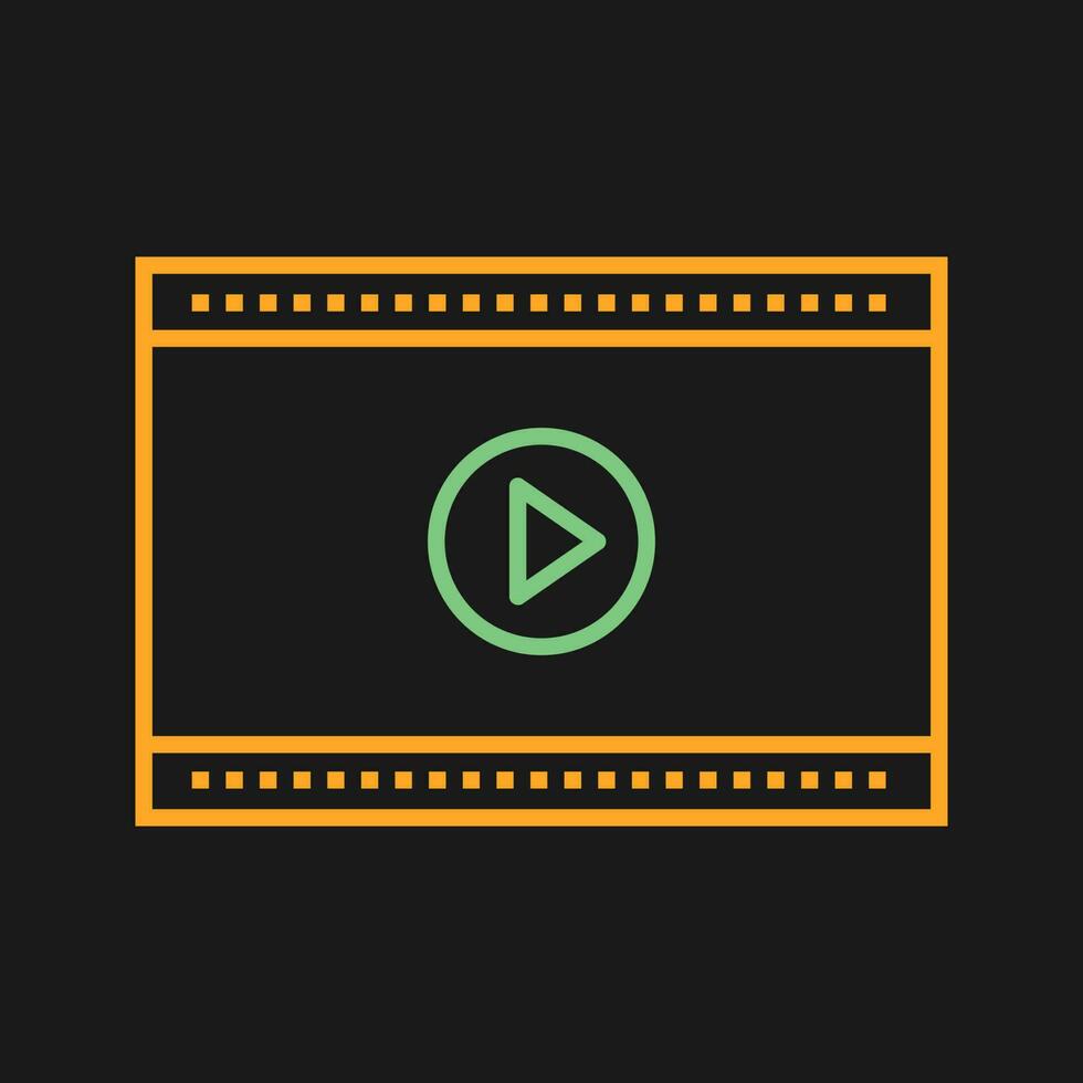 Video player Vector Icon