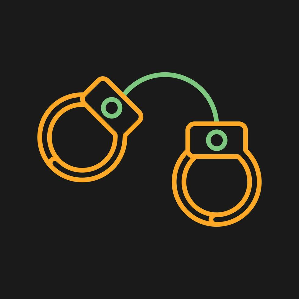 Handcuffs Vector Icon