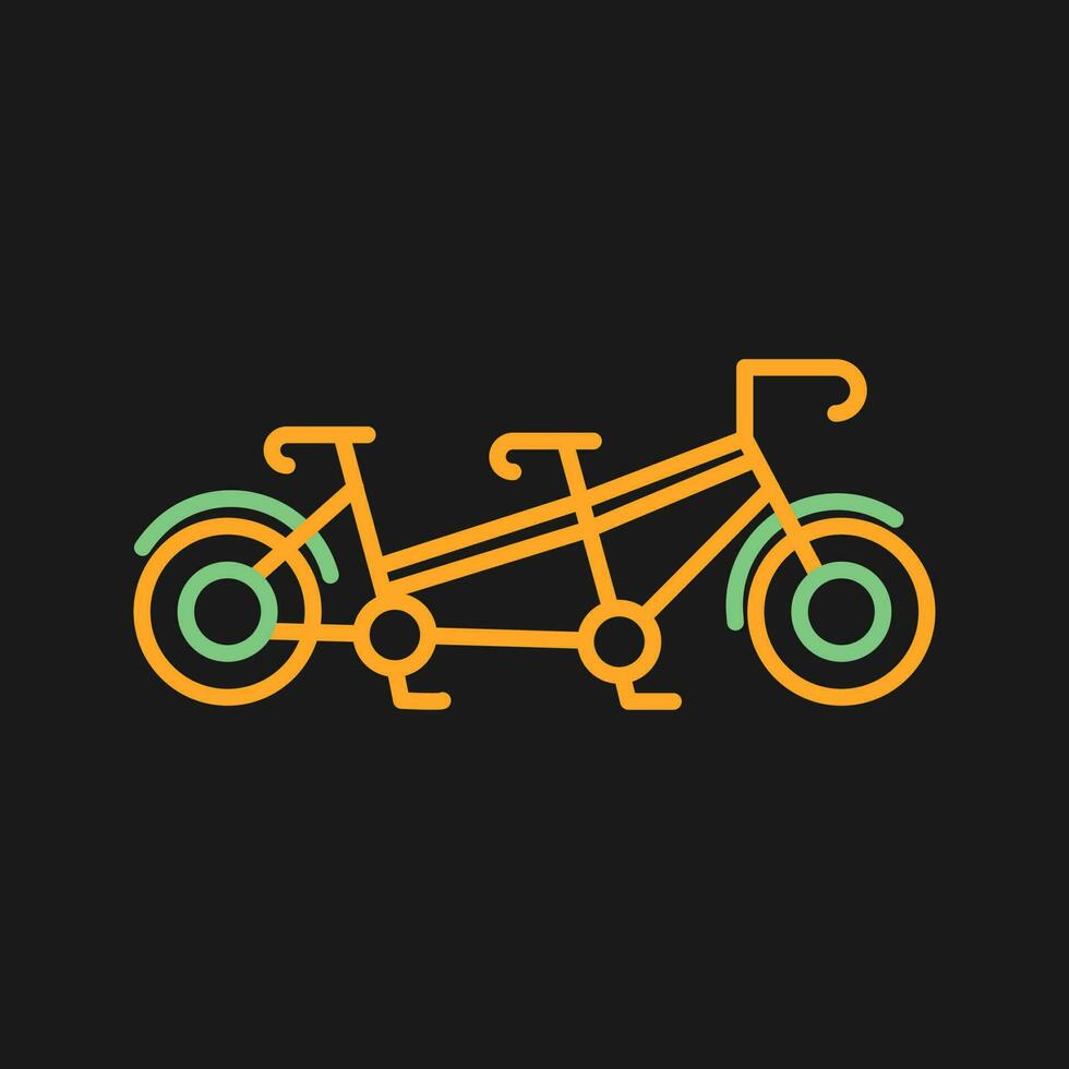 Tandem Vector Icon