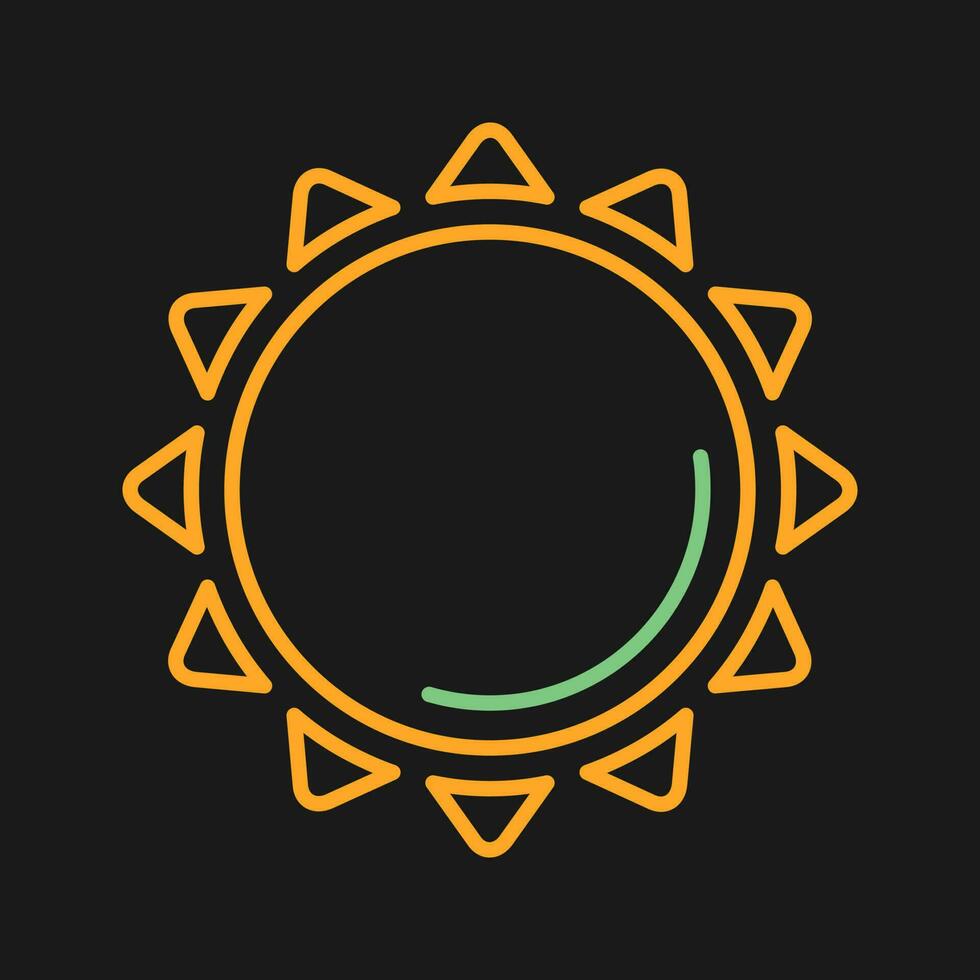 Sun Vector Icon