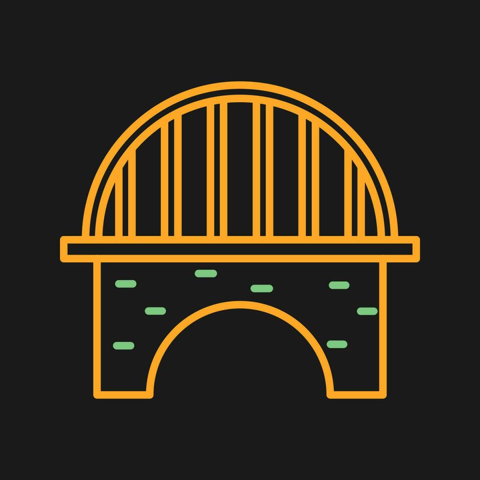 icono de vector de puente