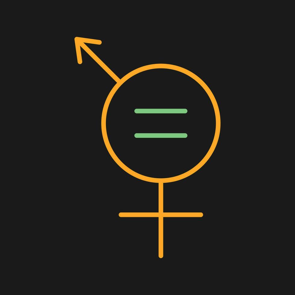 Gender Equality Vector Icon