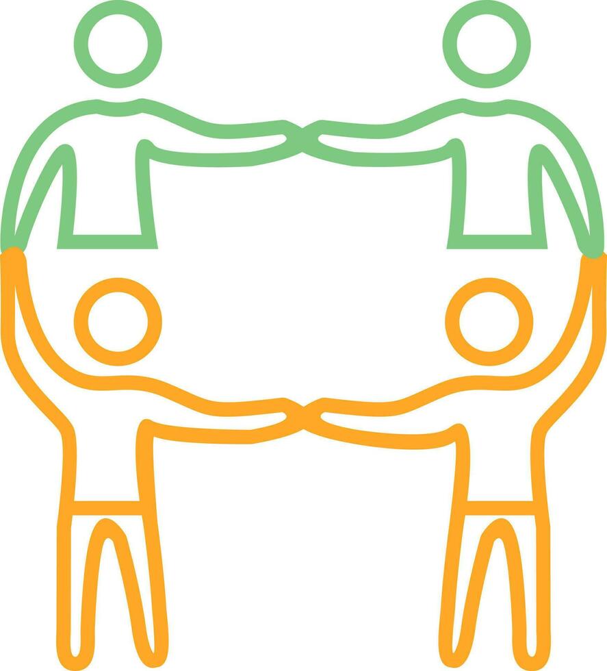 Team Work Vector Icon