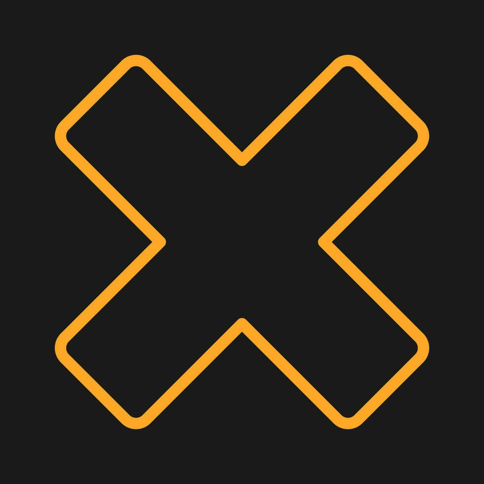 Multiply Vector Icon