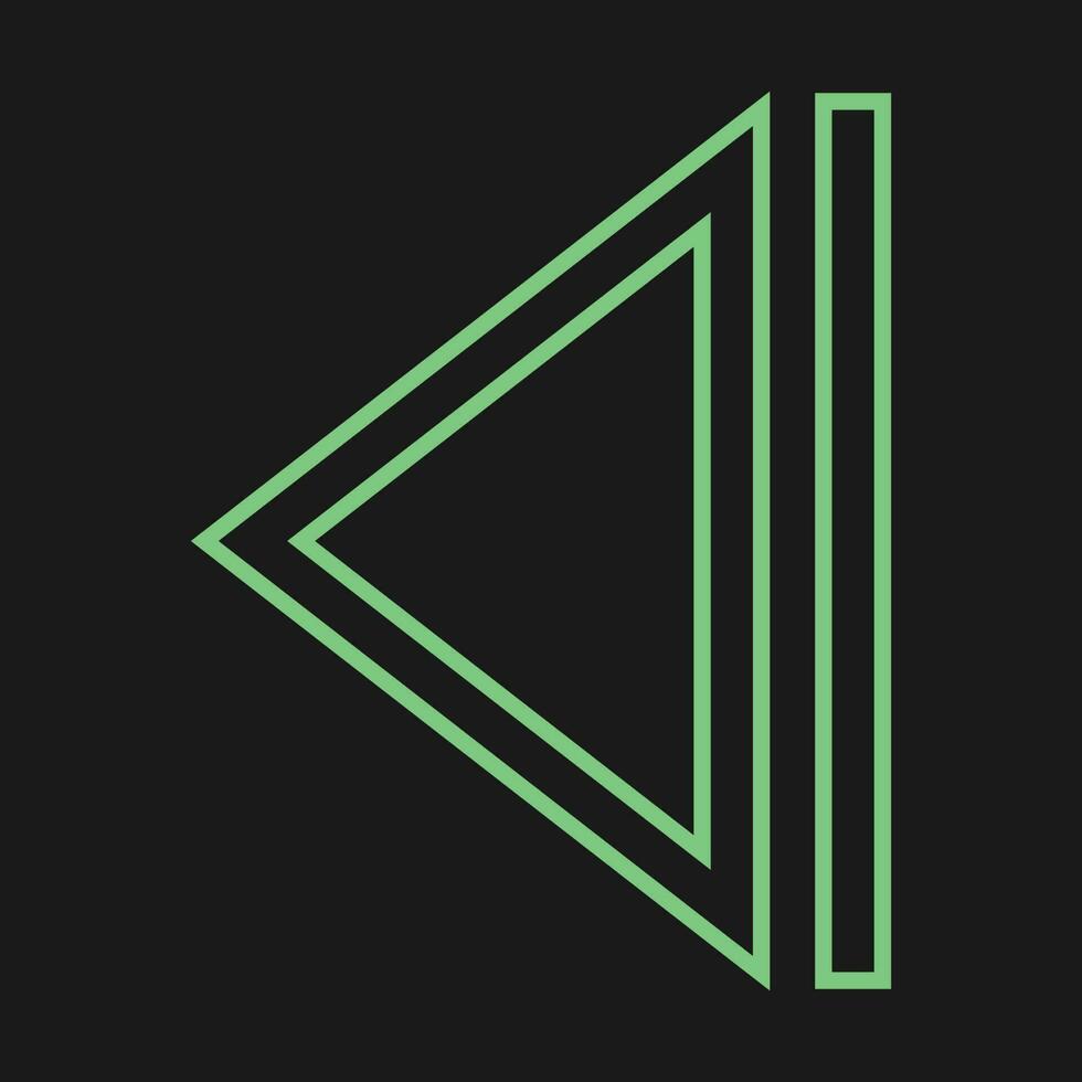 Arrow Back Vector Icon