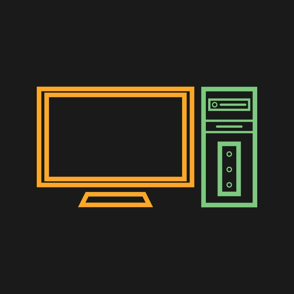 Computer Vector Icon 24026729 Vector Art at Vecteezy