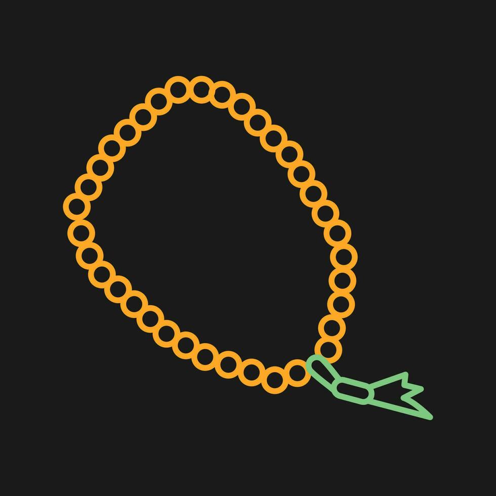 Prayer Beads Vector Icon