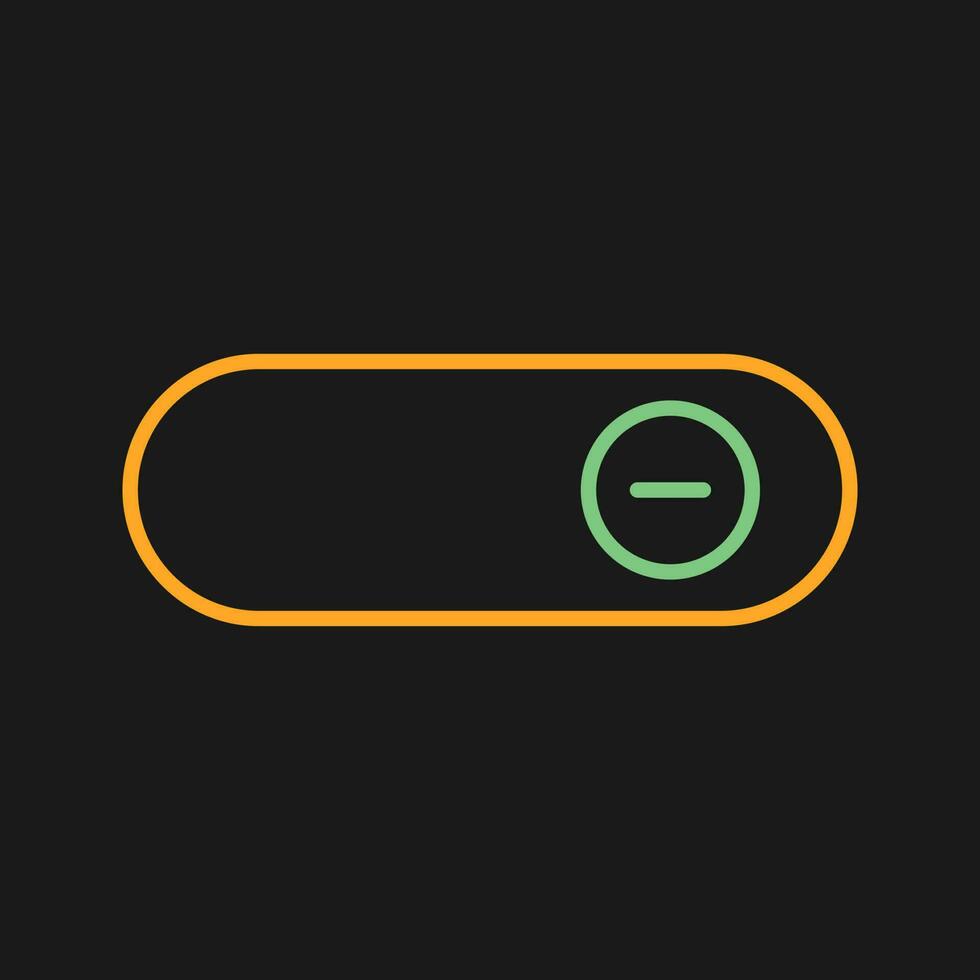 Switch On Vector Icon