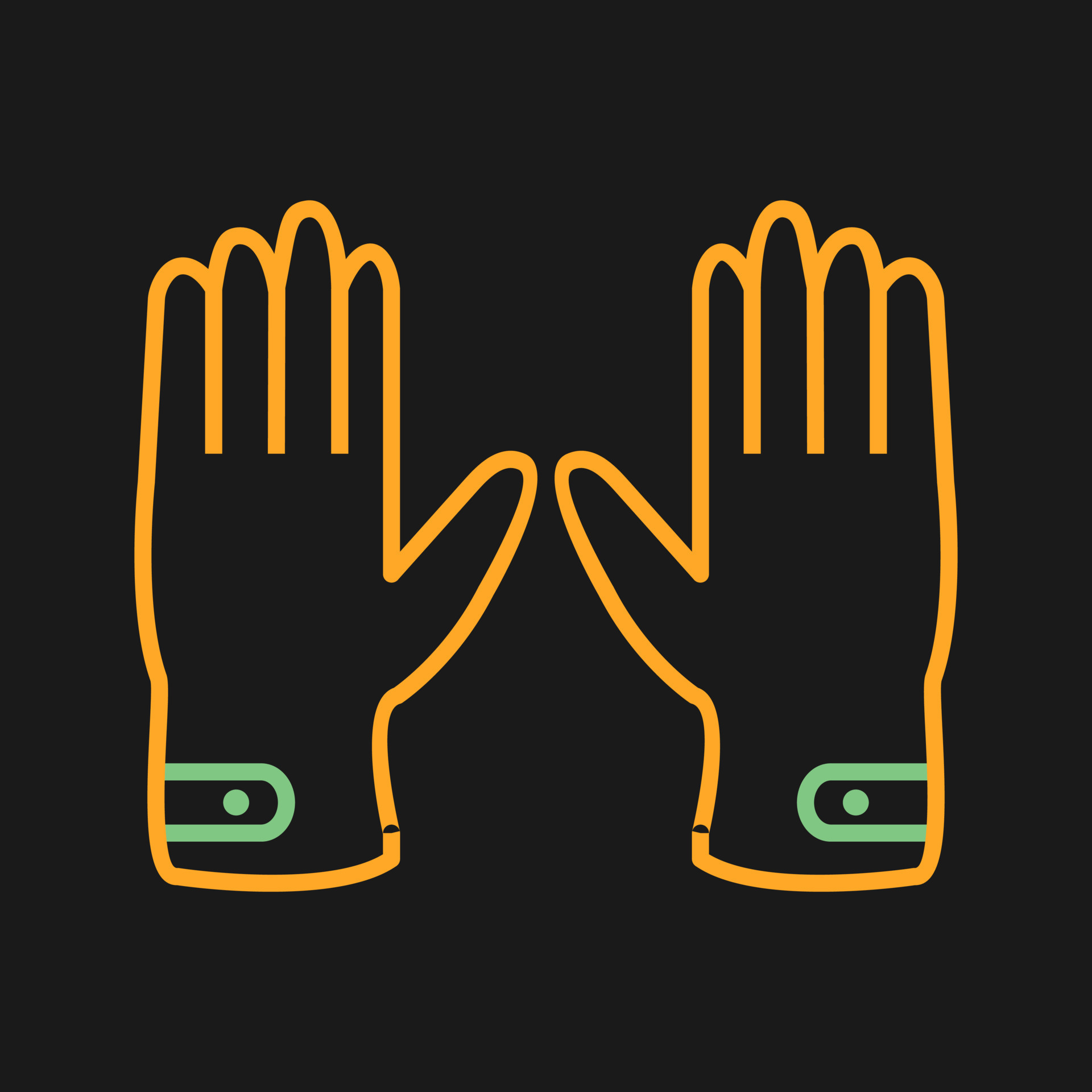 Leather Gloves Vector Icon 24027365 Vector Art At Vecteezy Leather Gloves Vector Icon 24027365 Vector Art At Vecteezy
