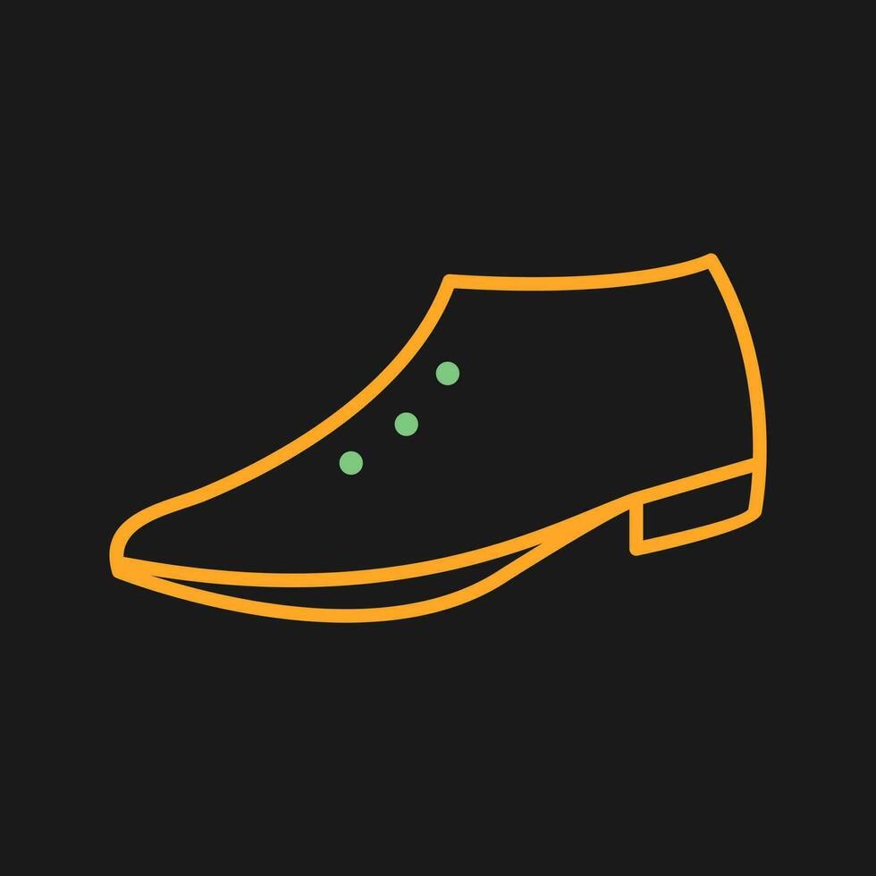 Formal Shoes Vector Icon