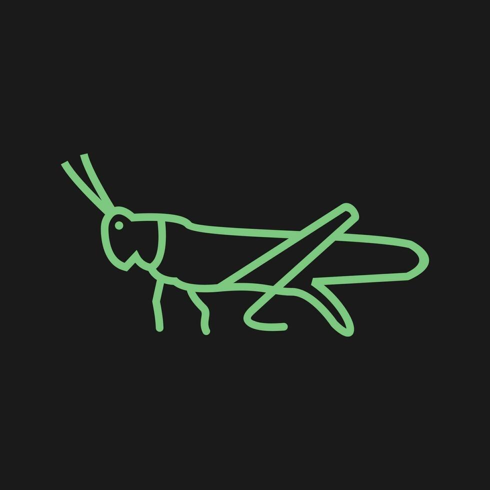 Grasshopper Vector Icon